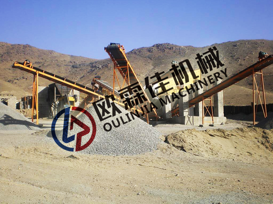 礦用振動篩分輸送使用現場